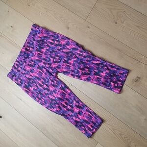 XERSION womens Cropped geometric print Sport leggings